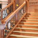 Decorative Scroll Railing Made with King StarBoard® ST Black
