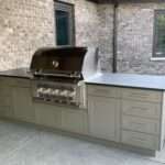 King DuraStyle® Custom Cabinet Door Program - Slate Gray Outdoor Kitchen