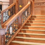 King StarBoard® ST fabricated to look like rod iron staircase railing