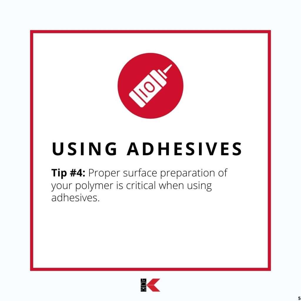 Using Adhesives Tip #4
